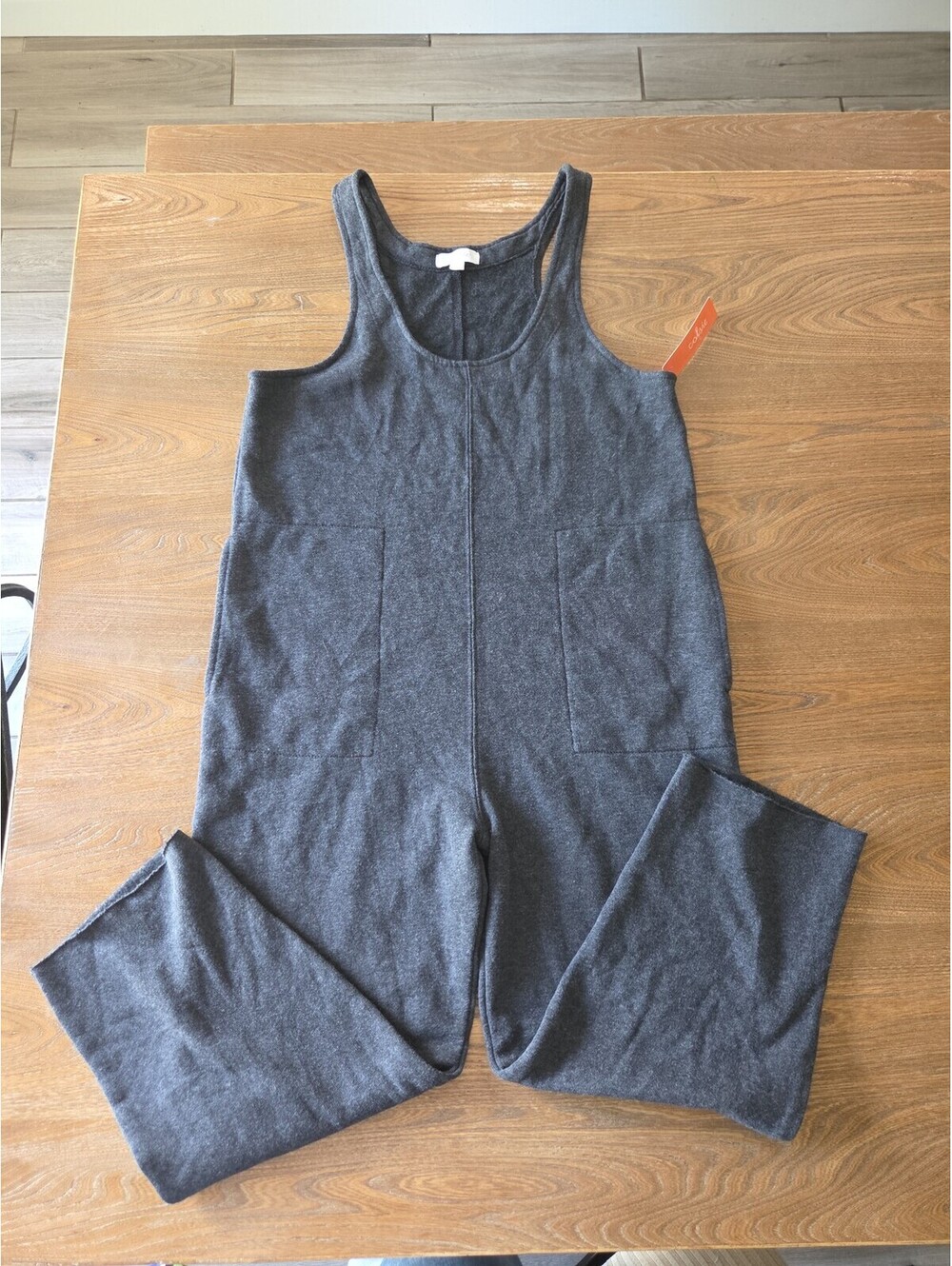 Colsie Gray Sleeveless Jumpsuit